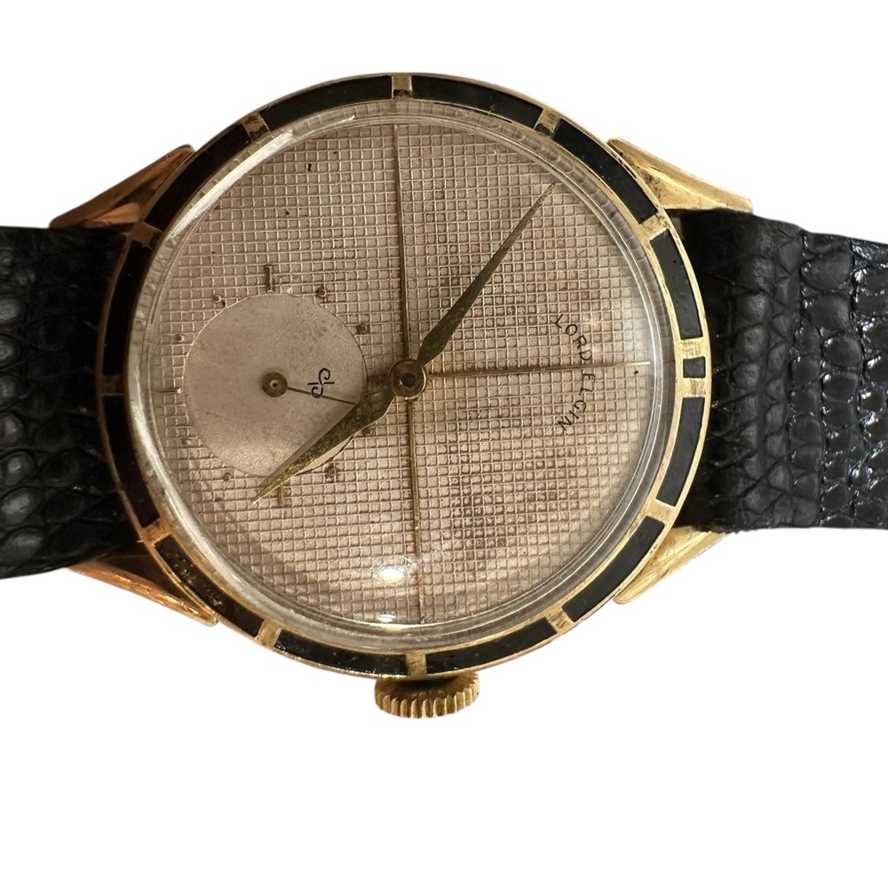 Lord Elgin Clubman Vintage Gold and Black Watch